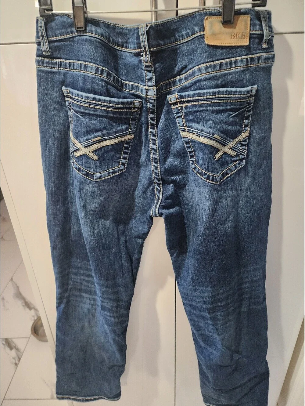BKE Tyler Men's Blue Denim Jeans Size 38x32